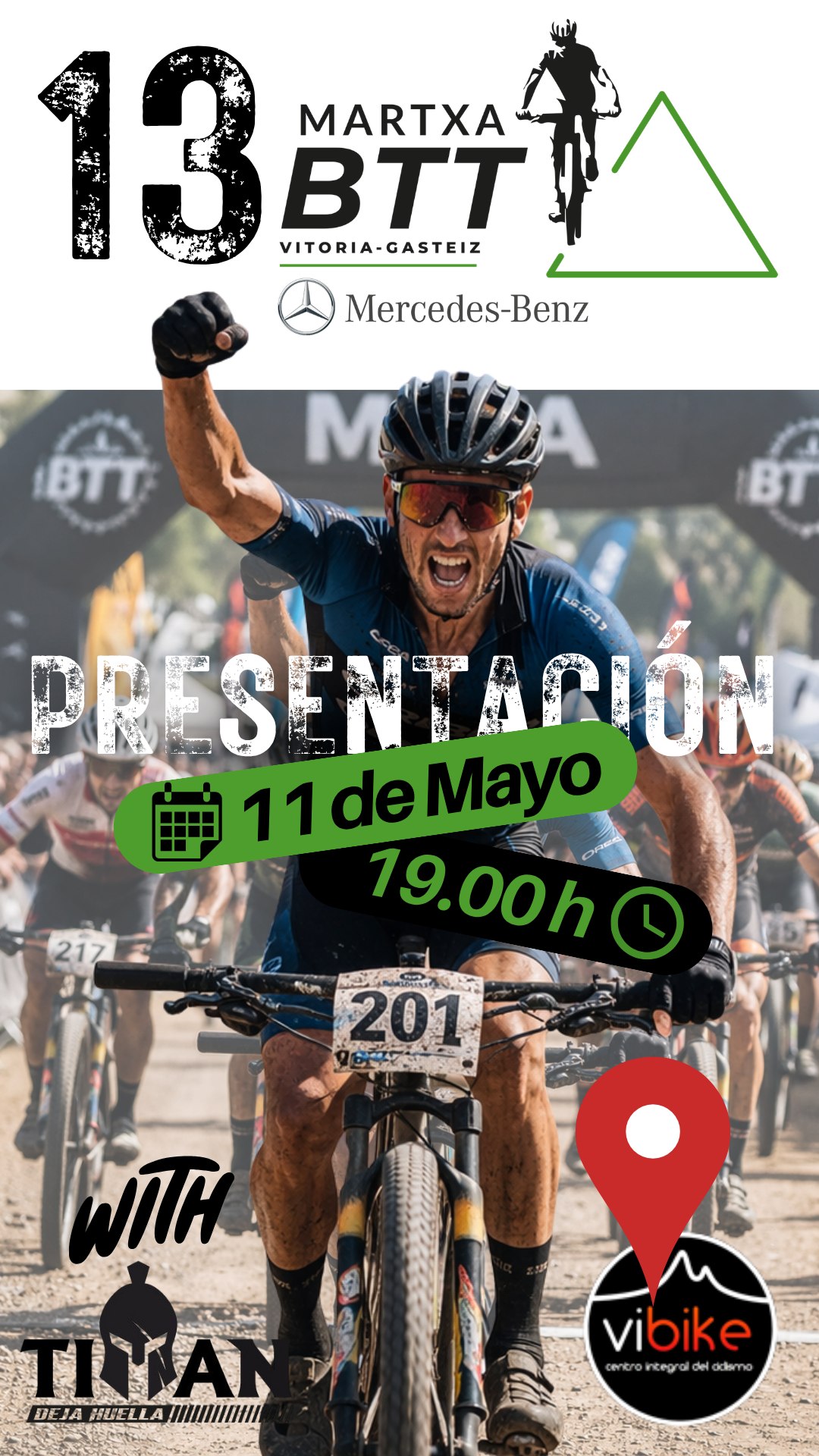 Presentación Martxa en Vibike el 11 de mayo