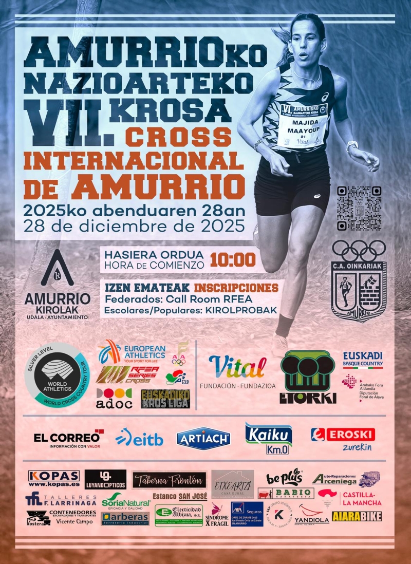 AMURRIOKO NAZIOARTEKO VII KROSA - VII CROSS INTERNACIONAL DE AMURRIO - Inscríbete