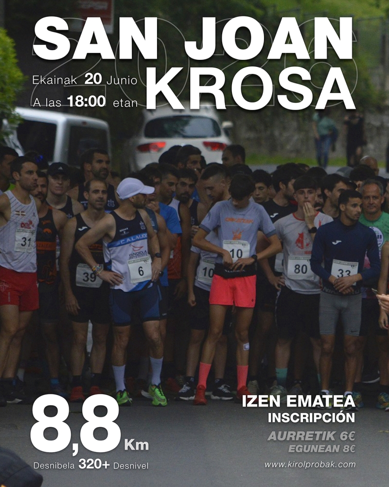 SAN JOAN KROSA - Inscríbete