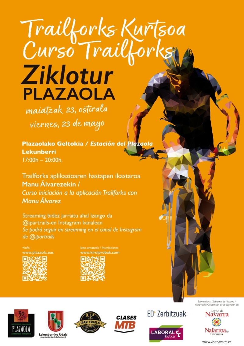 ZIKLOTUR PLAZAOLA TRAILFORKS KURTSOA-CURSO - Inscríbete