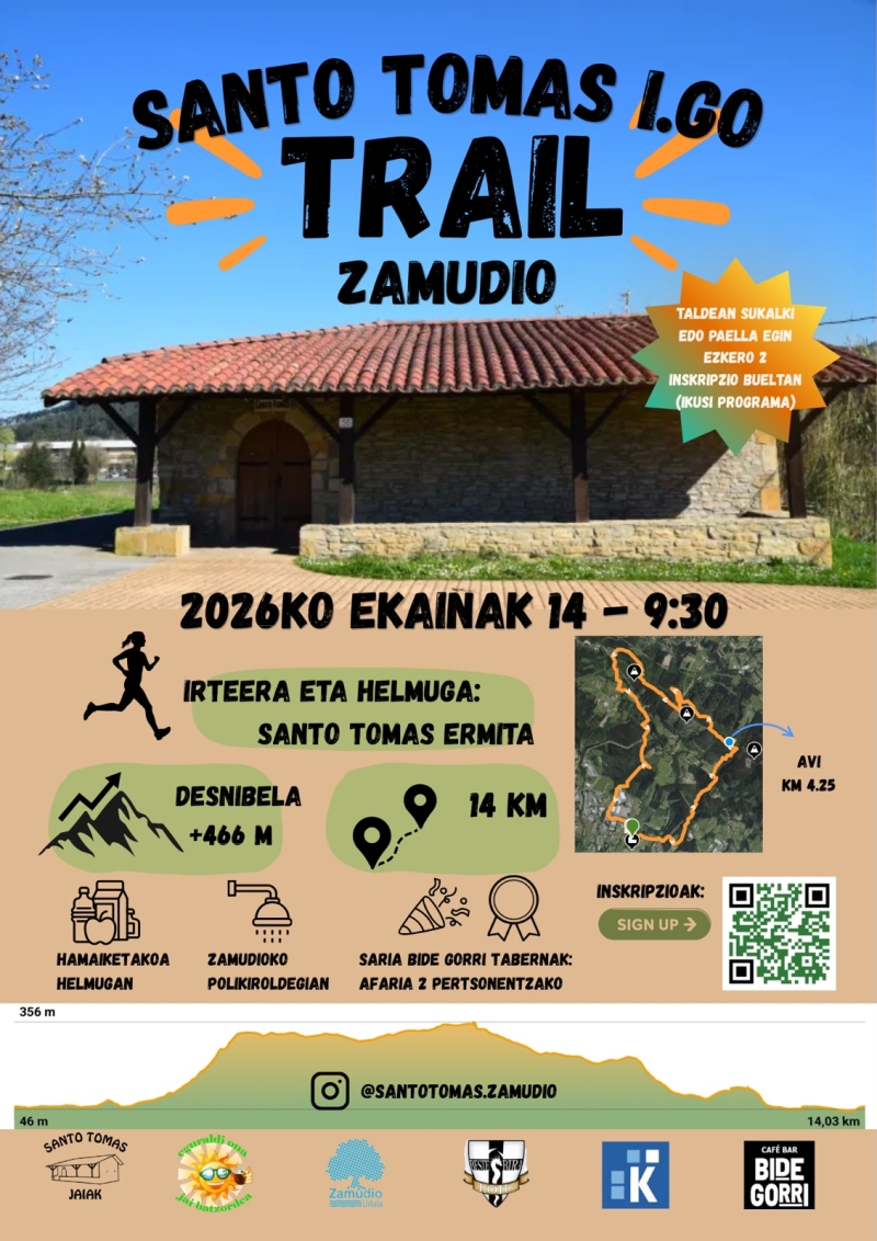 I TRAIL ERMITA SANTO TOMAS - Inscríbete