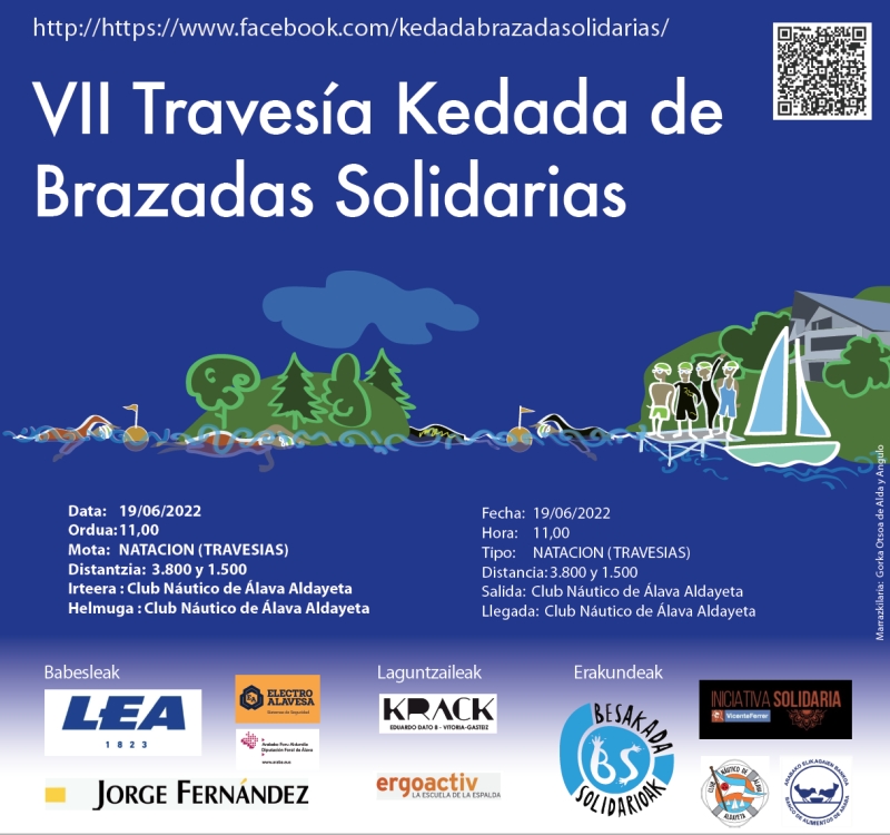 VII KEDADA BRAZADAS SOLIDARIAS 2022 - Inscríbete