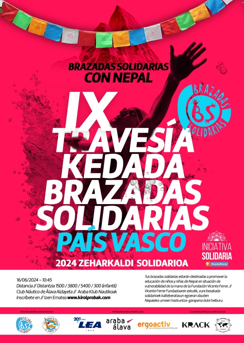 IX KEDADA BRAZADAS SOLIDARIAS 2024 - Inscríbete