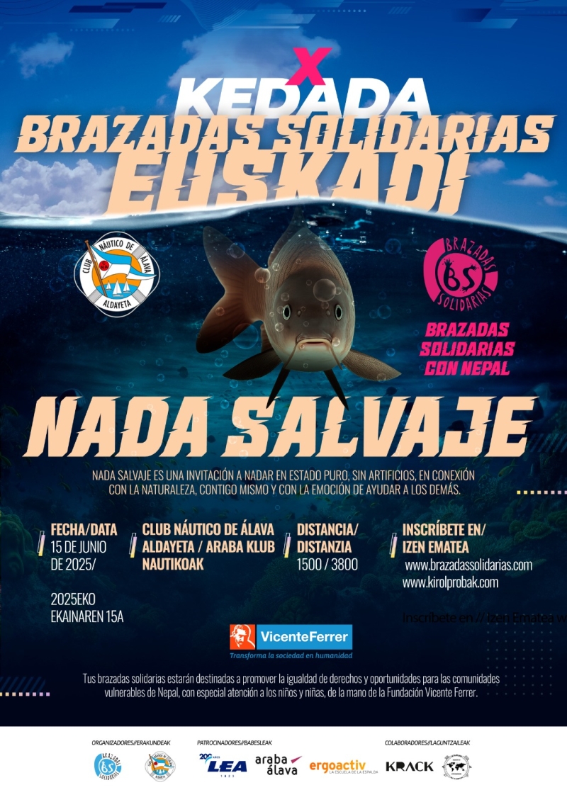 X KEDADA BRAZADAS SOLIDARIAS 2025 - Inscríbete