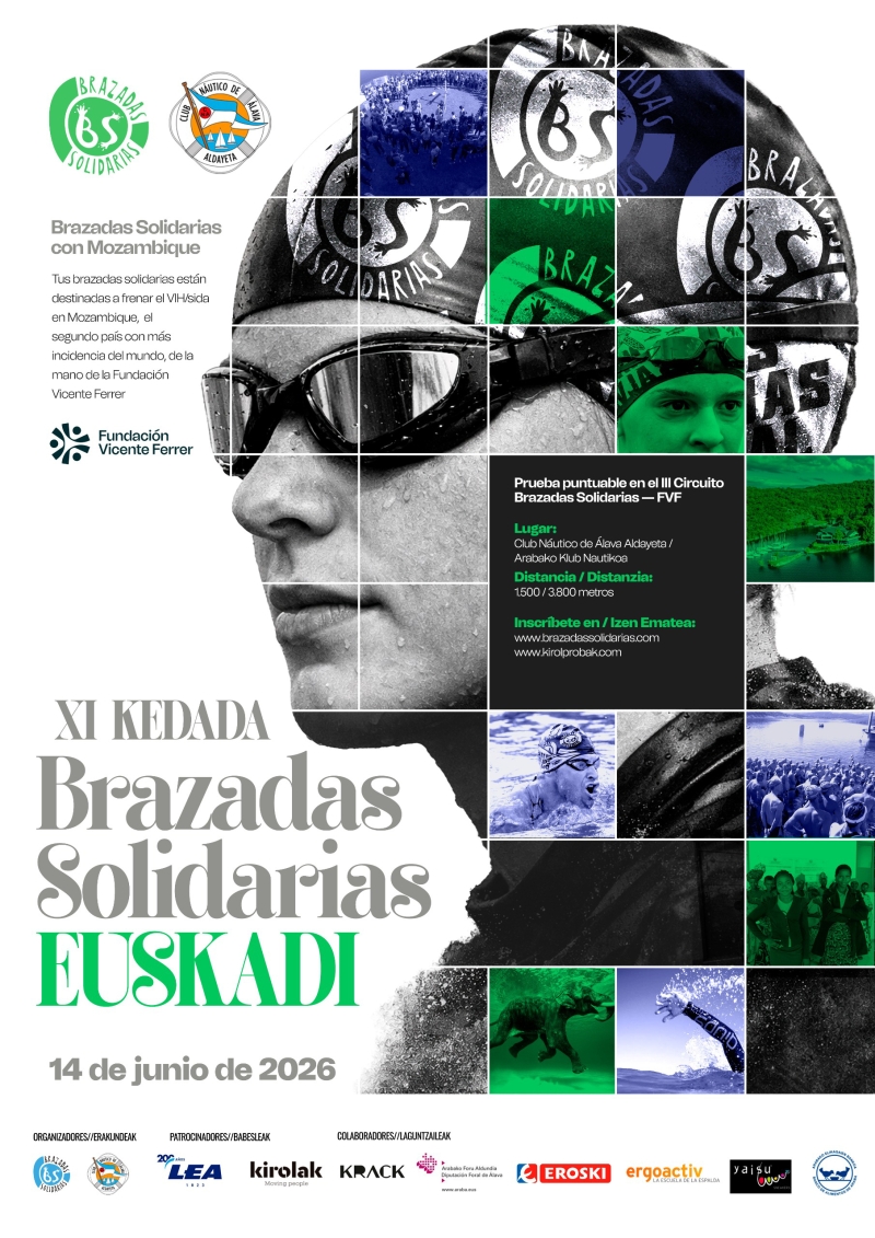 XI KEDADA BRAZADAS SOLIDARIAS EUSKADI 2026 - Inscríbete