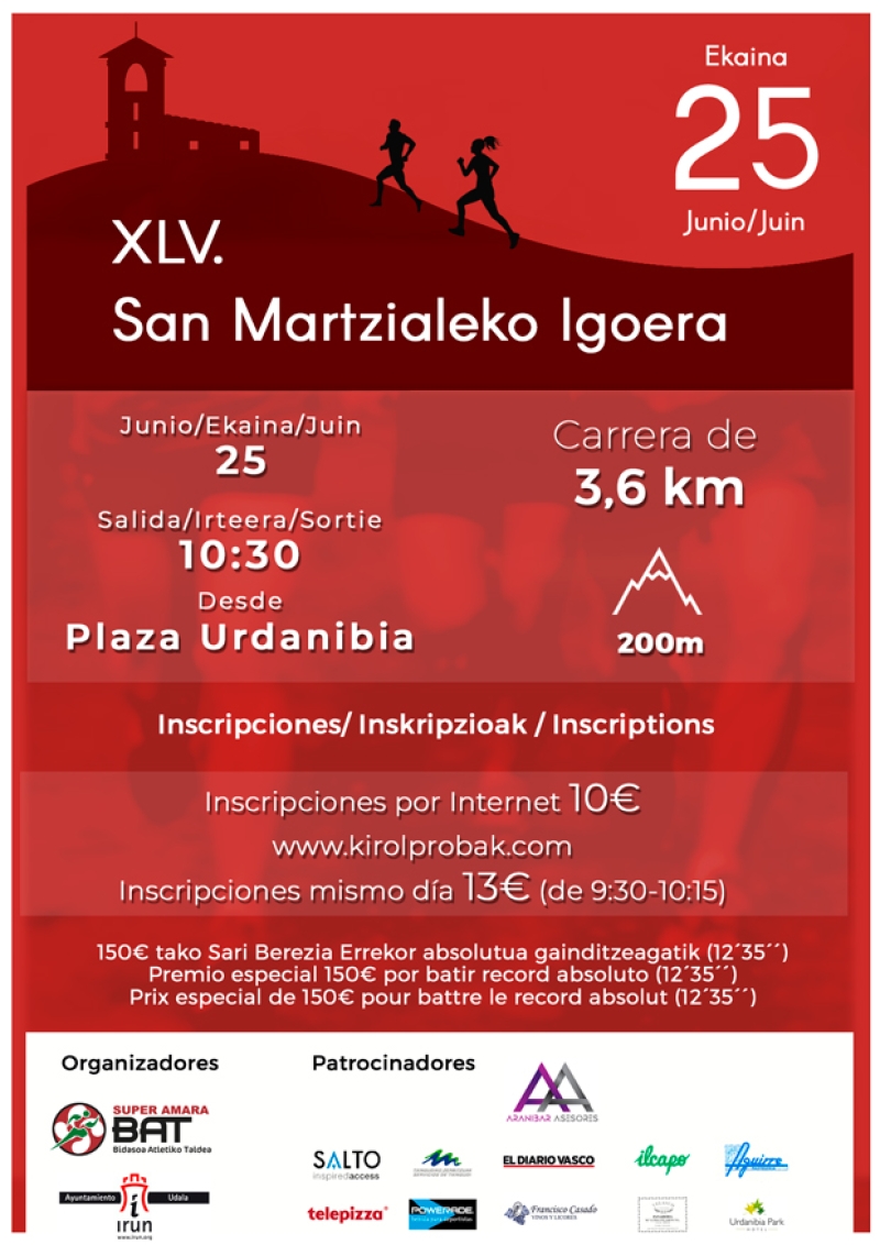 XLIV SUBIDA A SAN MARCIAL - Inscríbete