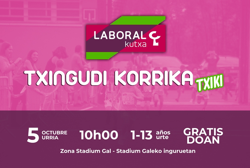 LABORAL KUTXA - VIII. TXINGUDI KORRIKA TXIKI - Register