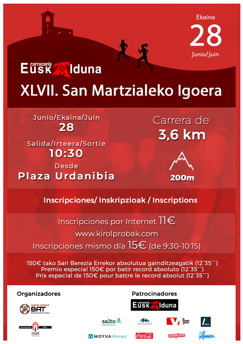 CARROCERIAS EUSKALDUNA - XLVII. SUBIDA A SAN MARCIAL - Inscríbete