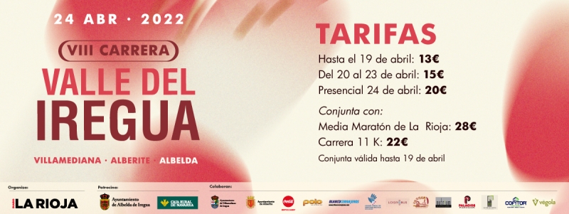 VIII. CARRERA VALLE DEL IREGUA - Inskriba zaitez