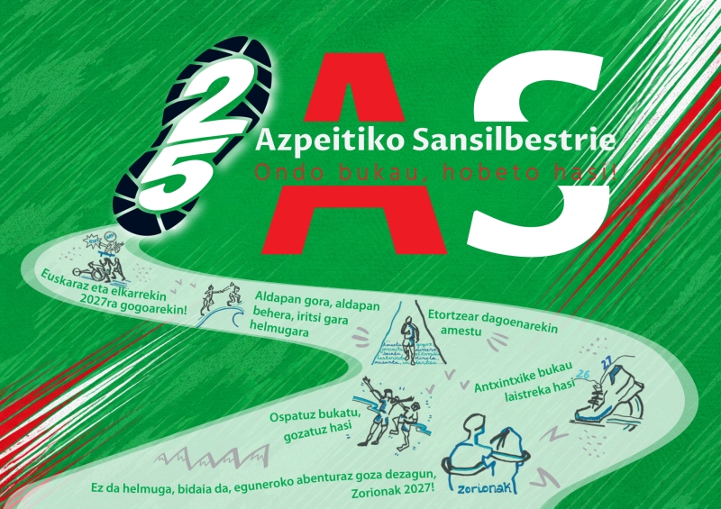 25. AZPEITIKO SANSILBESTRIE - Inskriba zaitez