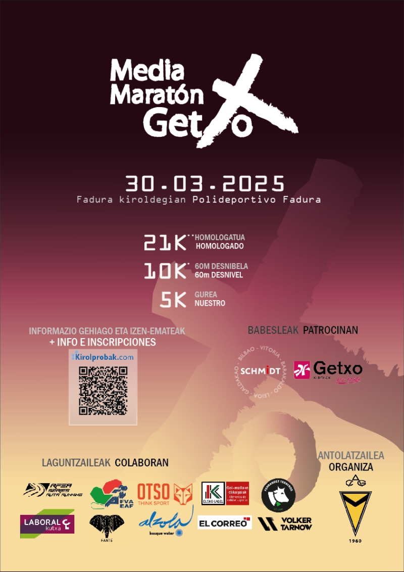 II GETXOKO MARATOI ERDIA - MEDIA MARATÓN DE GETXO - Inscríbete