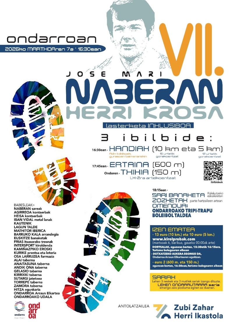 VII. NABERAN HERRI KROSA - Inskriba zaitez