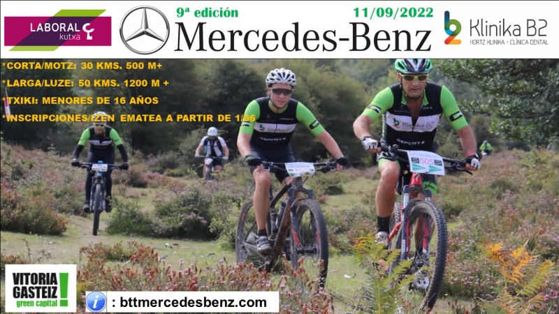 9ª BTT MERCEDES-BENZ - Inscríbete