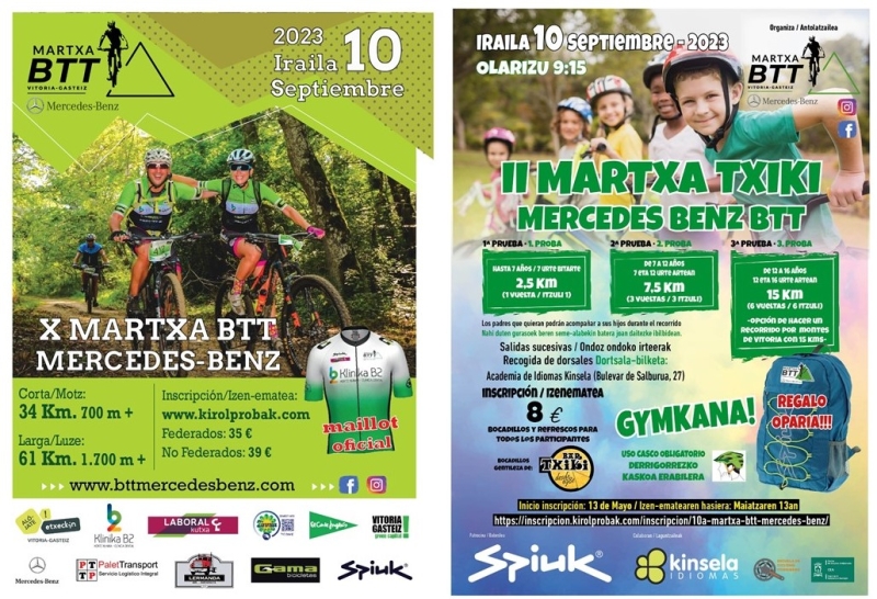 10ª MARTXA BTT MERCEDES-BENZ - Inscríbete