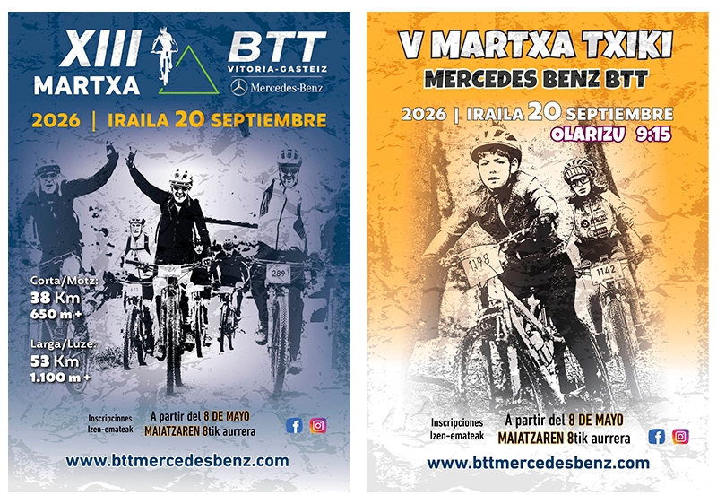 13ª MARTXA BTT MERCEDES-BENZ - Inscríbete