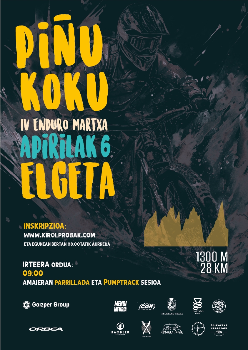 PIÑU-KOKU 4. ENDURO MARTXA - Inscríbete