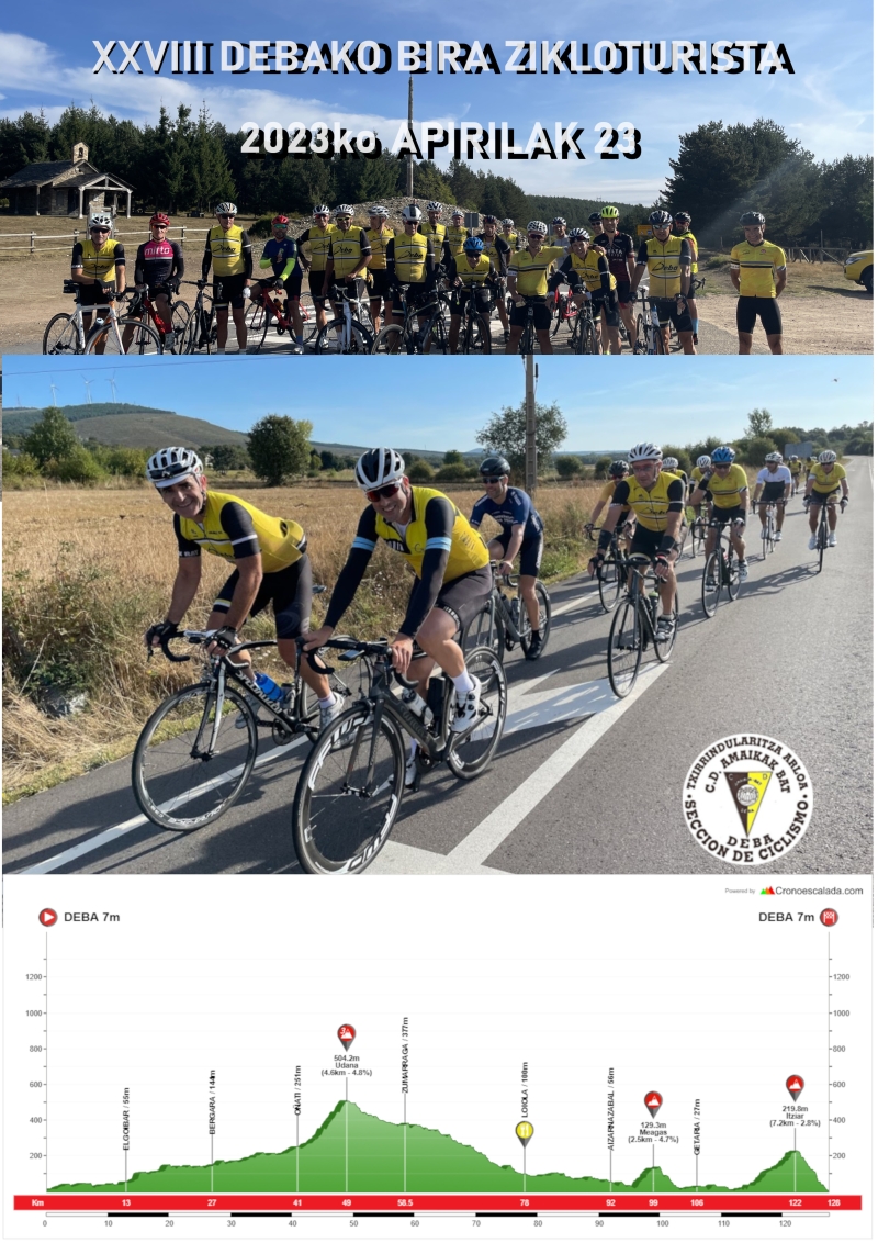DEBAKO BIRA MARTXA ZIKLOTURISTA 2023 - Inscríbete