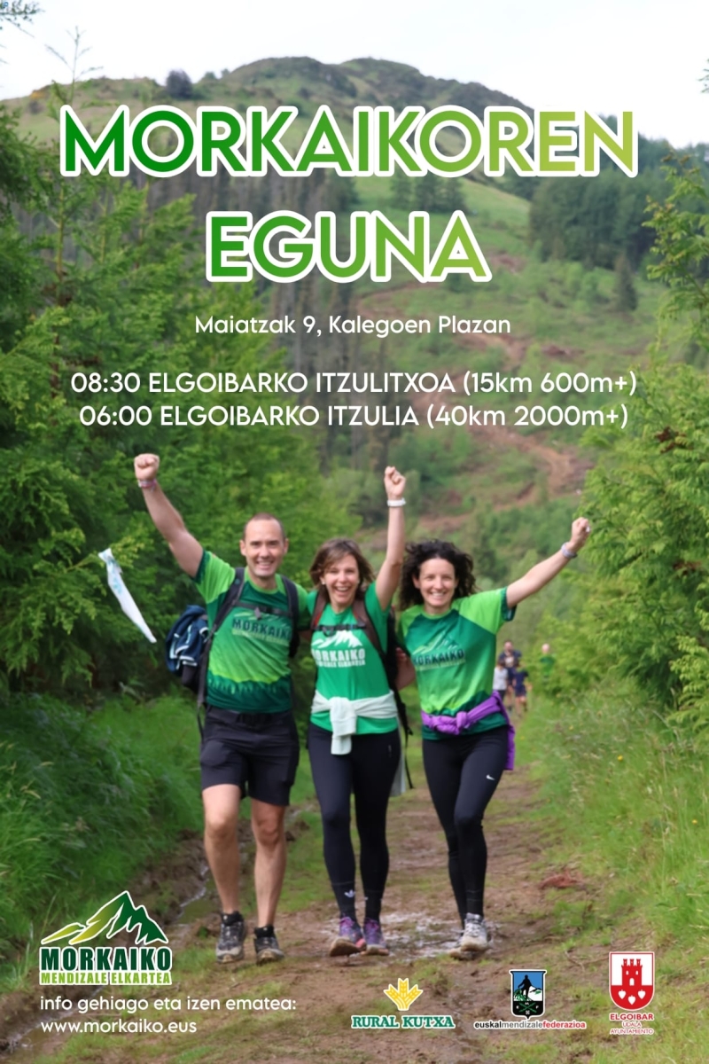 MORKAIKOREN EGUNA 2026 - ELGOIBARKO MENDI ITZULIA  - Inskriba zaitez