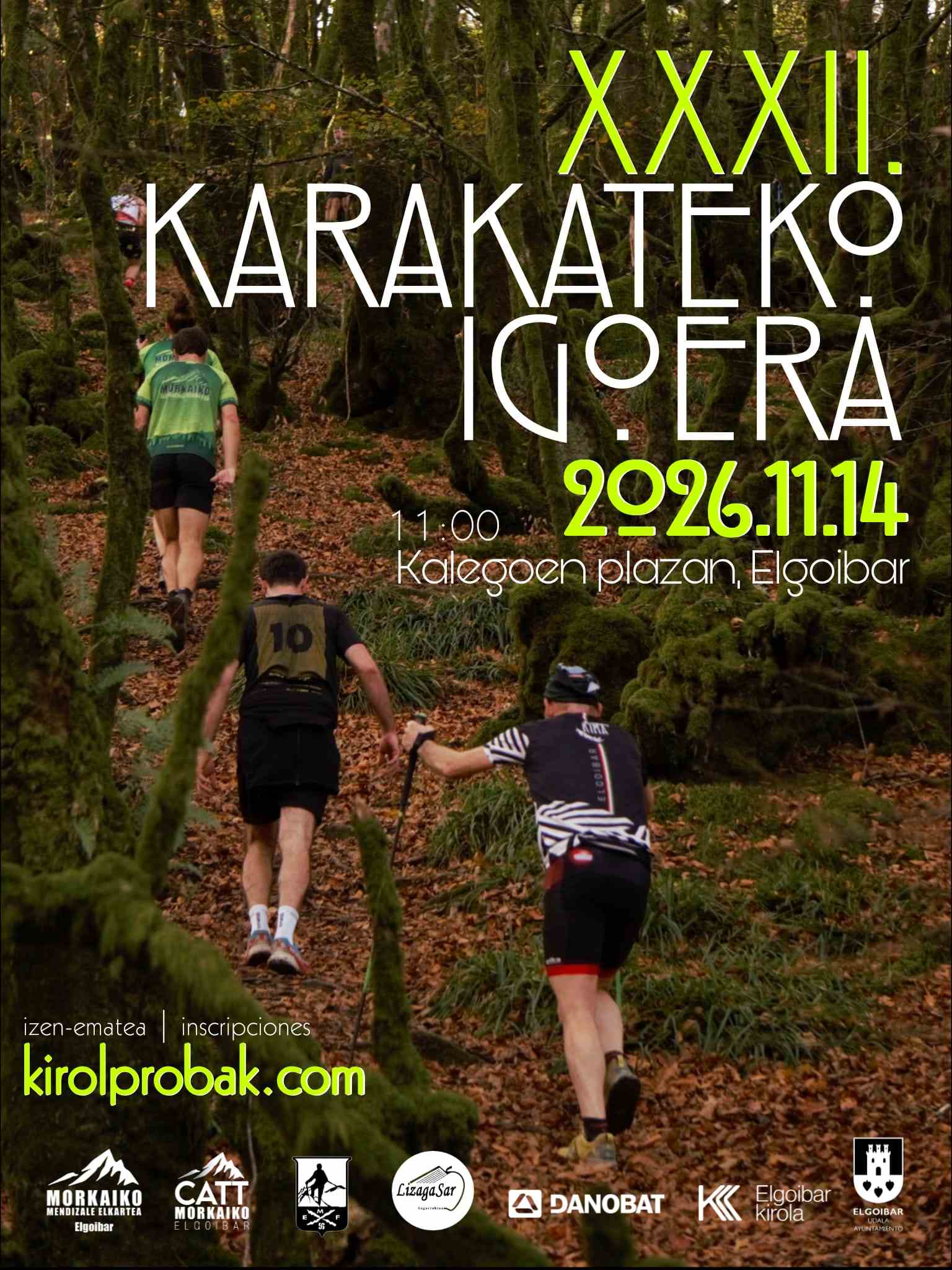 KARAKATEKO IGOERA - Inscríbete