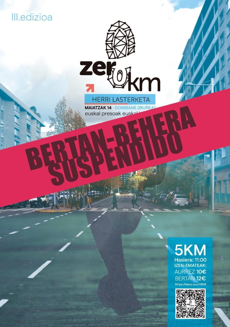 III. ZER0KM HERRI LASTERKETA - Inskriba zaitez