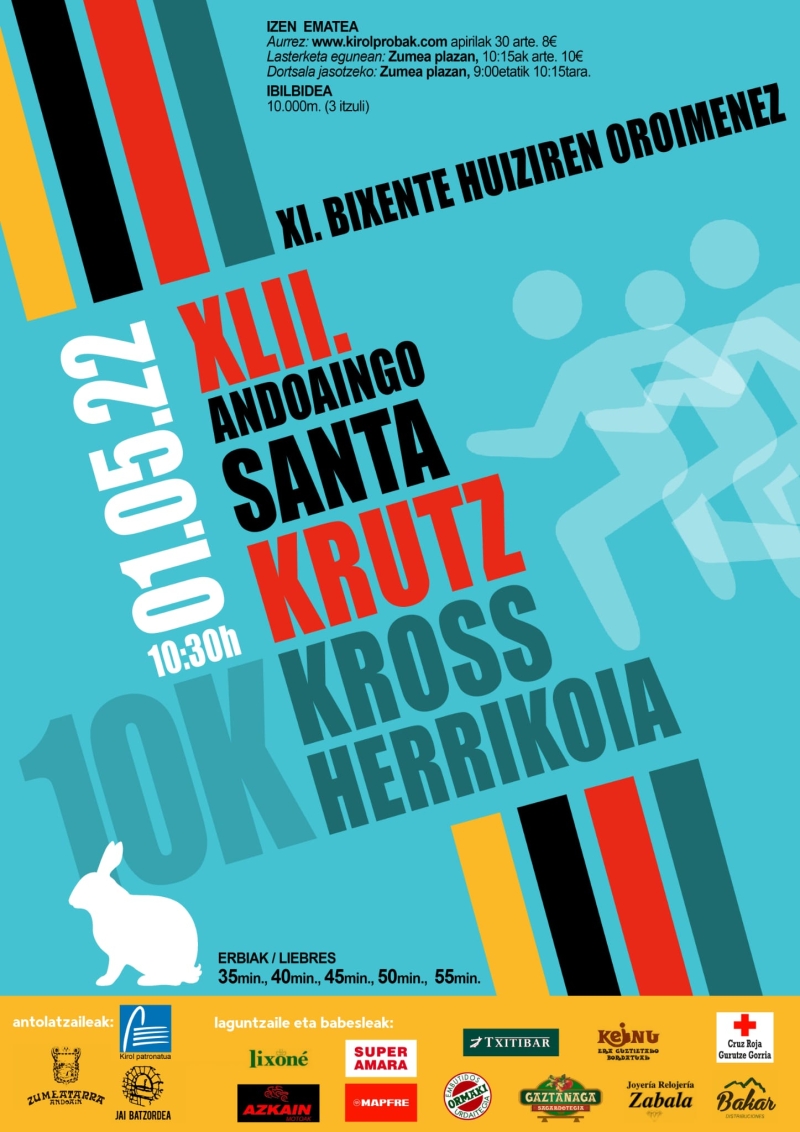 XLII SANTA KRUTZ KROSS HERRIKOIA - Inscrivez-vous