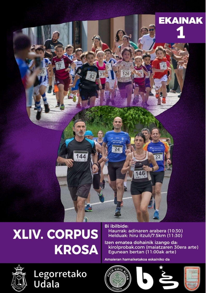 XLIV. CROSS DE CORPUS CHRISTI LEGORRETA - Inskriba zaitez