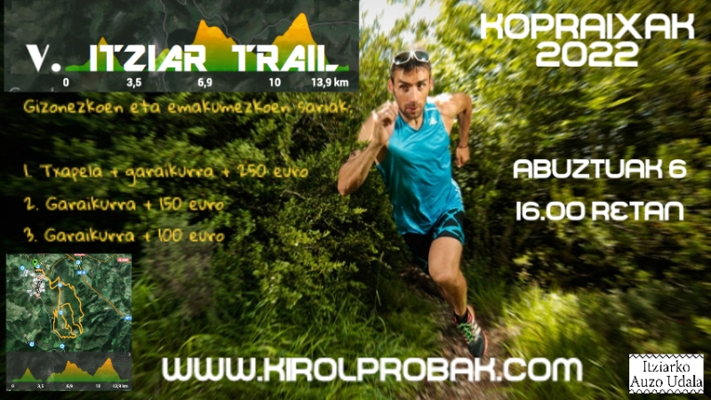 V. ITZIAR TRAIL - Inscríbete