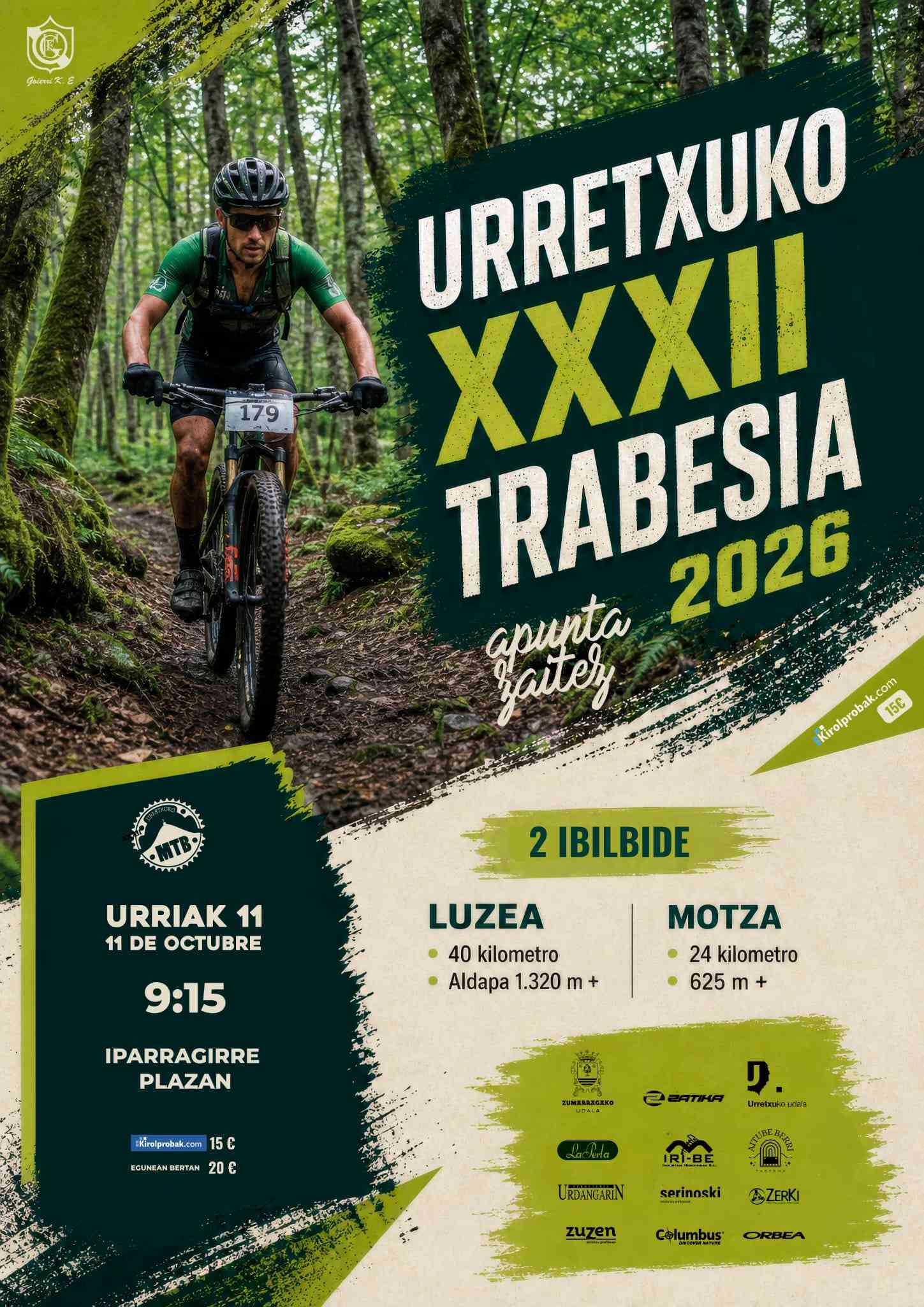 XXXII EDICIÓN URRETXUKO TRABESÍA - Inscríbete