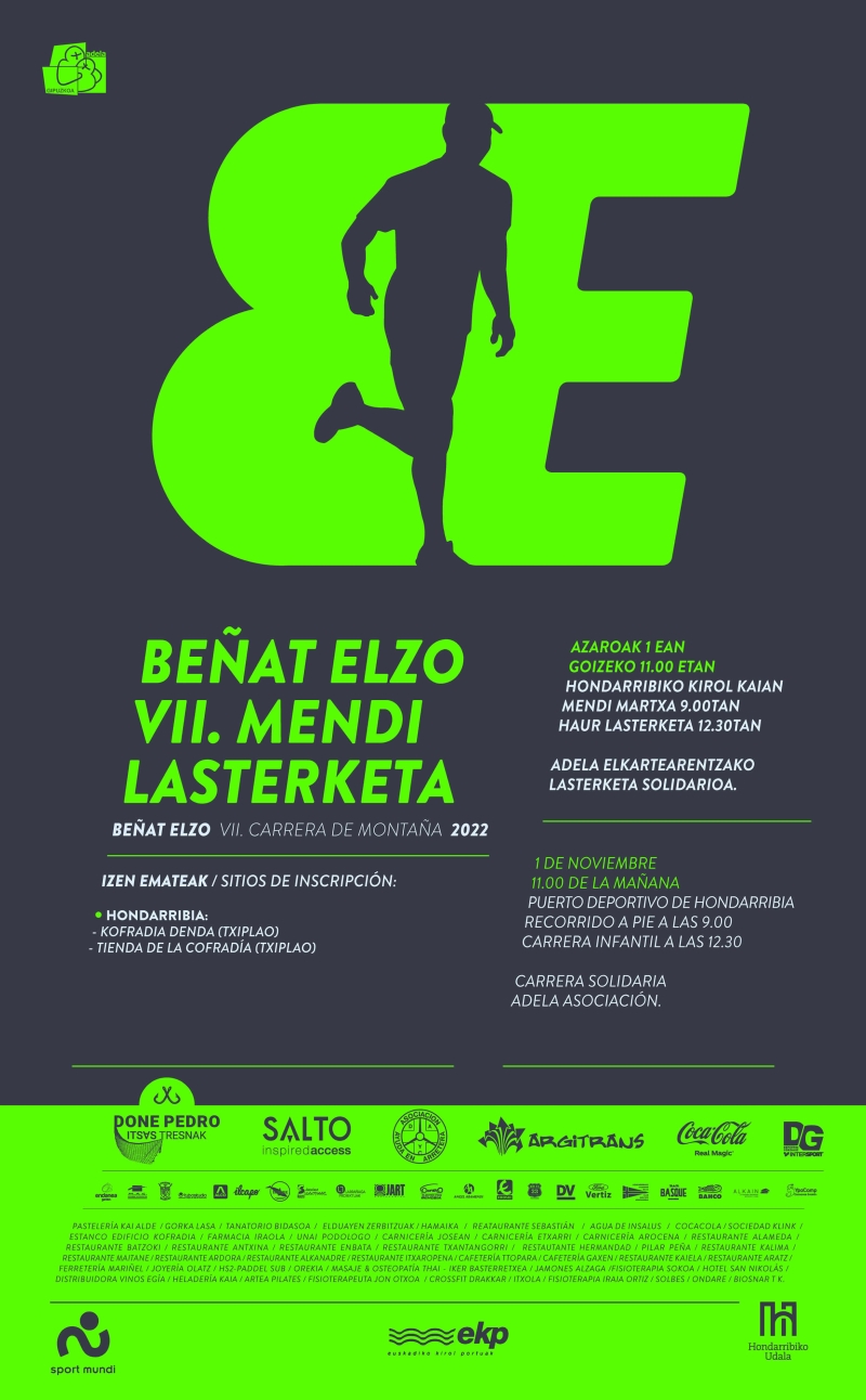 VII. BEÑAT ELZO  MENDI LASTERKETA - Inskriba zaitez
