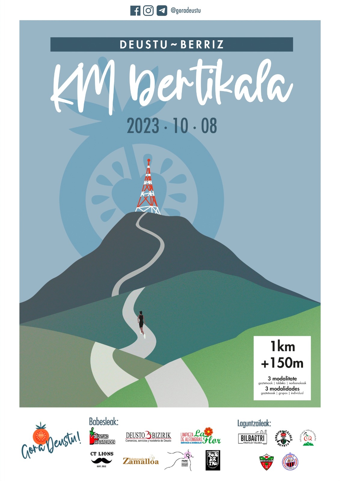 DEUSTUKO I. KM BERTIKALA - Inscríbete