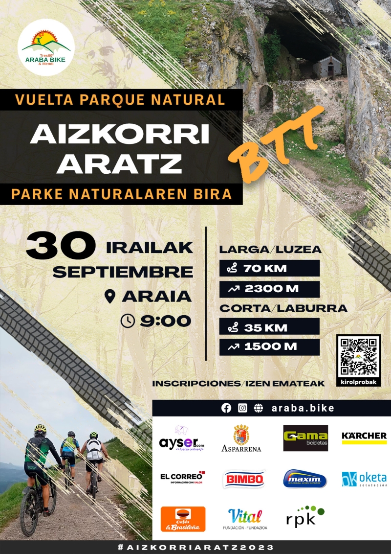 VUELTA AL PARQUE NATURAL AIZKORRI-ARATZ - Inscríbete