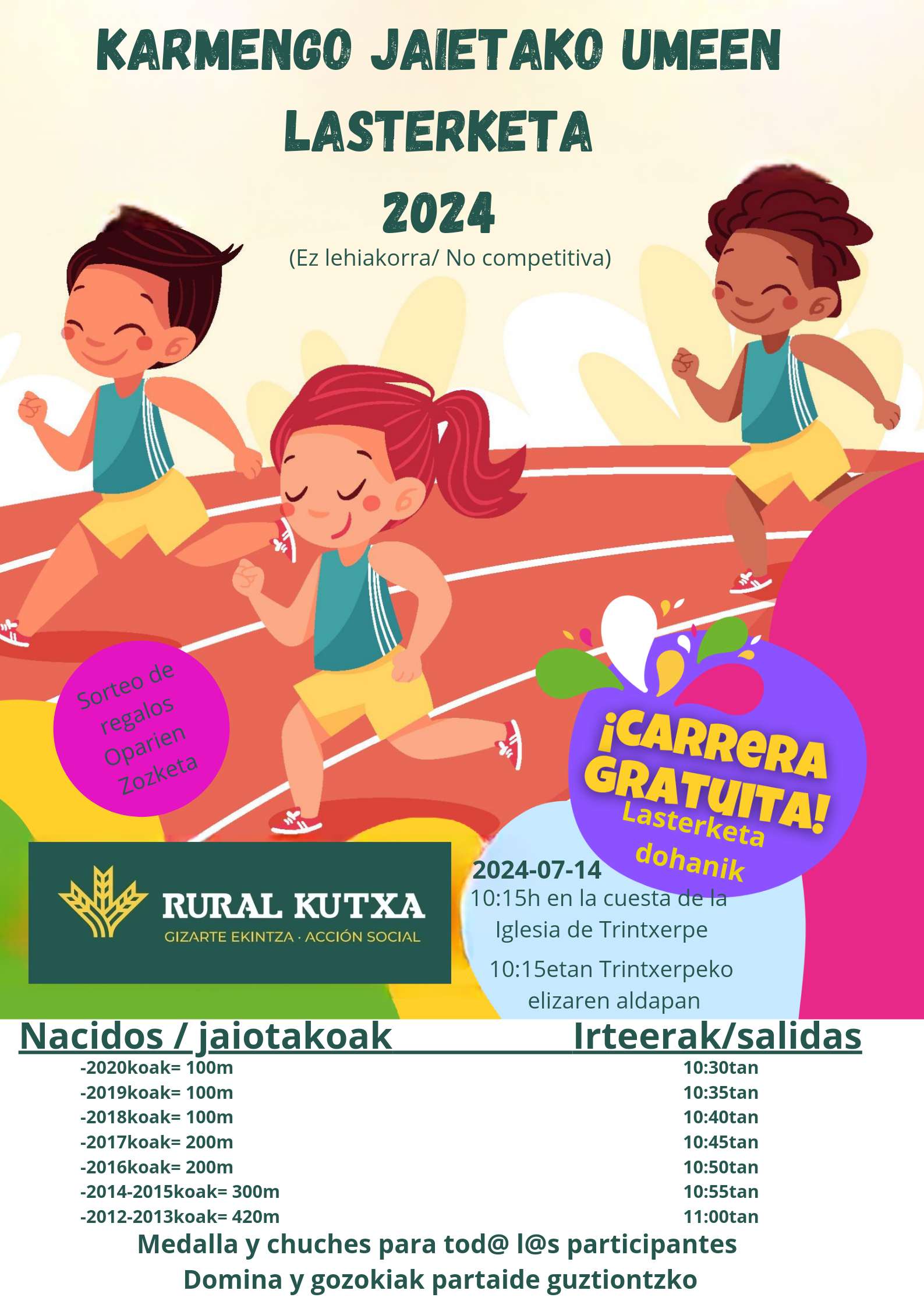 KARMENGO JAIAK 2024 (INFANTIL) - Inscríbete