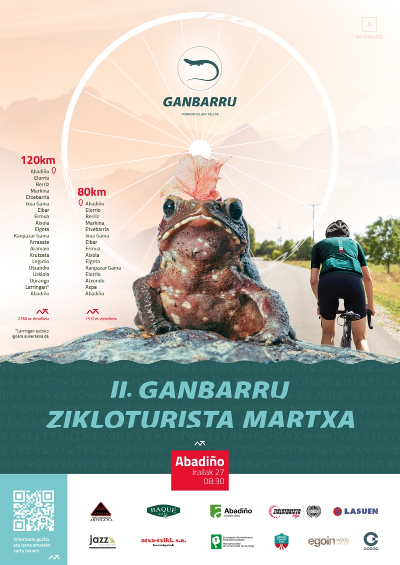 II. GANBARRU ZIKLOTURISTA MARTXA - 2025 - Inscríbete