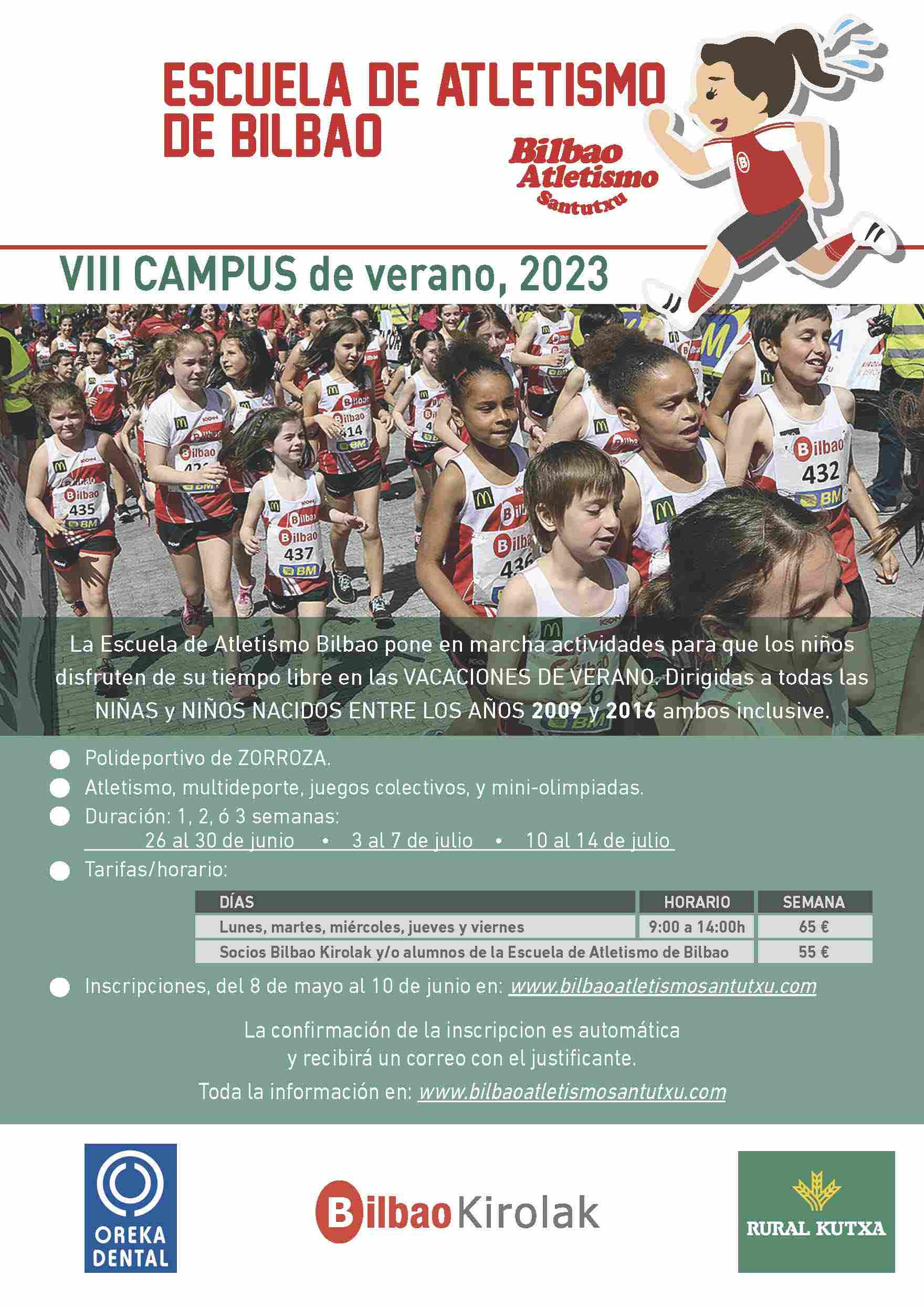 VIII CAMPUS DE VERANO 2023 - Inscríbete
