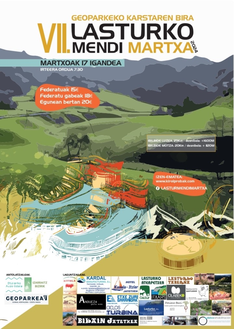 VII. LASTURKO MENDI MARTXA - Inskriba zaitez VII. LASTURKO MENDI MARTXA - Inskriba zaitez