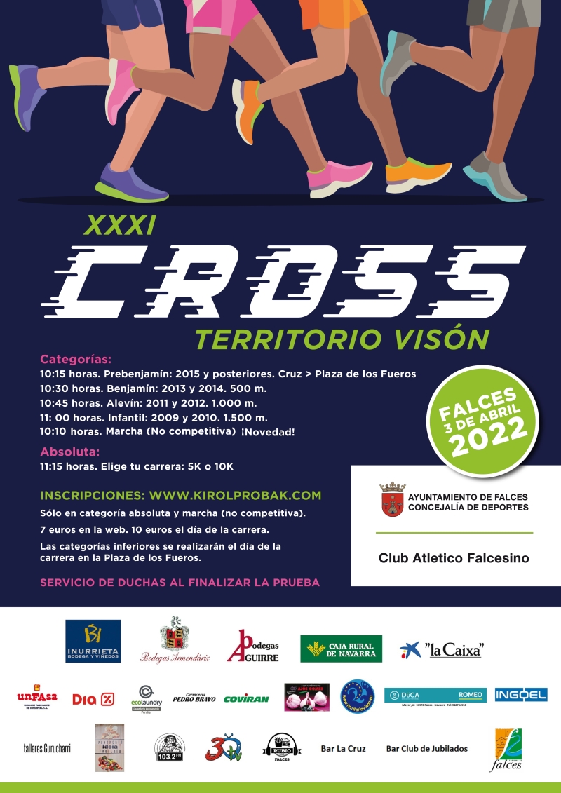 XXXI CROSS TERRITORIO FALCES - Register