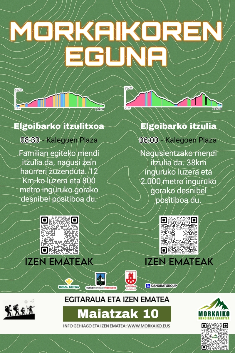 MORKAIKOREN EGUNA 2025 - ELGOIBARKO MENDI ITZULIA - Inskriba zaitez MORKAIKOREN EGUNA 2025 - ELGOIBARKO MENDI ITZULIA - Inskriba zaitez