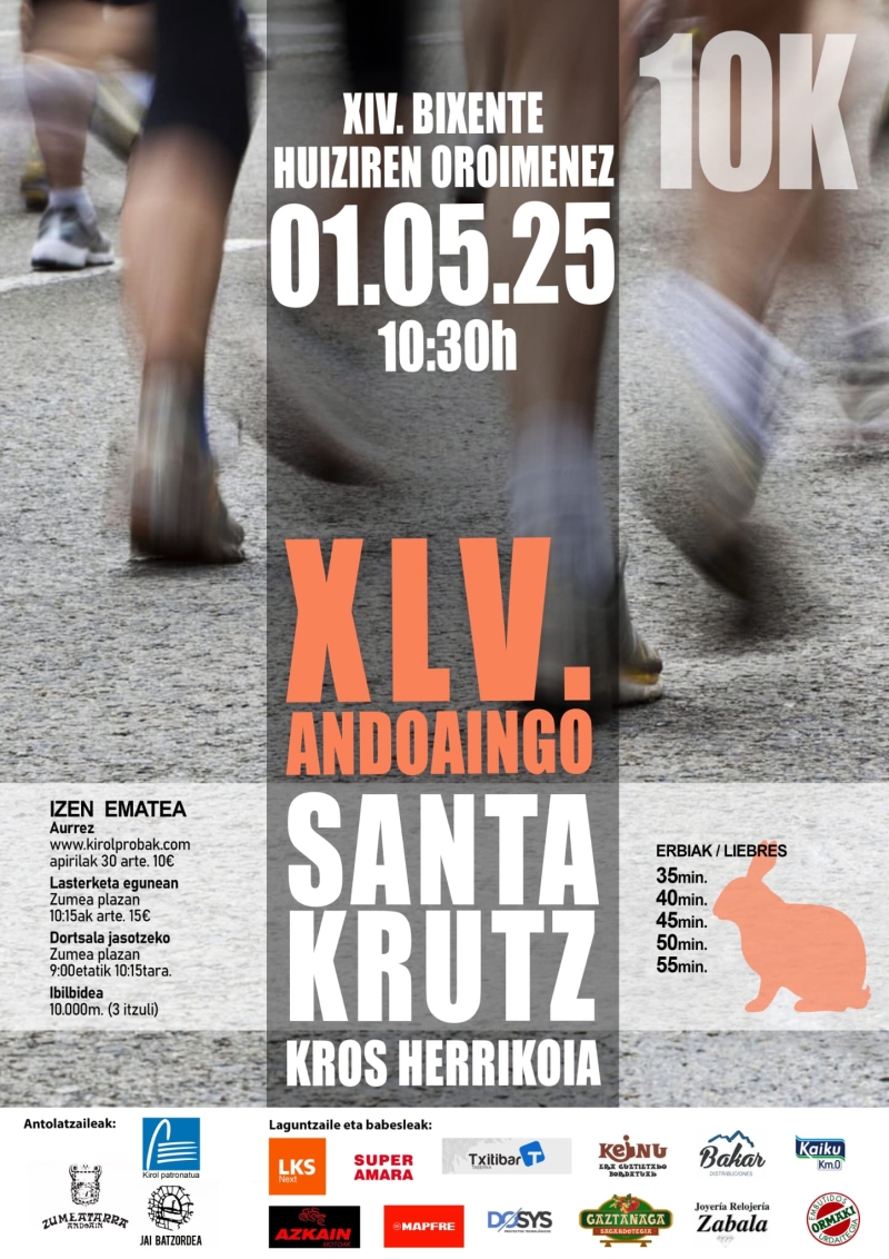 XLV SANTA KRUTZ KROSS HERRIKOIA - Inscríbete XLV SANTA KRUTZ KROSS HERRIKOIA - Inscríbete