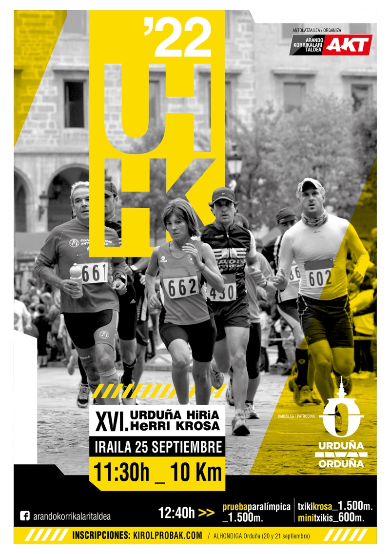 XVI URDUÑA HIRIA HERRI KROSA - Inscríbete XVI URDUÑA HIRIA HERRI KROSA - Inscríbete