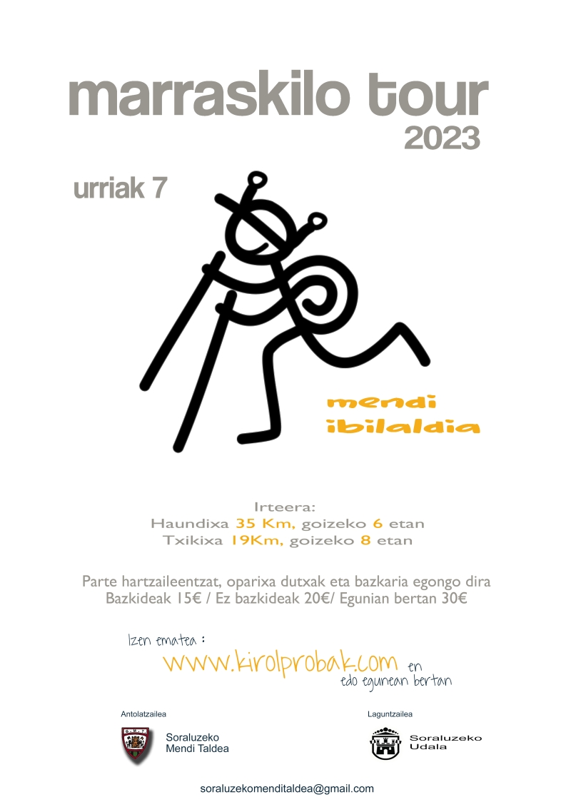 MARRASKILO TOUR 2023 - Inscríbete MARRASKILO TOUR 2023 - Inscríbete
