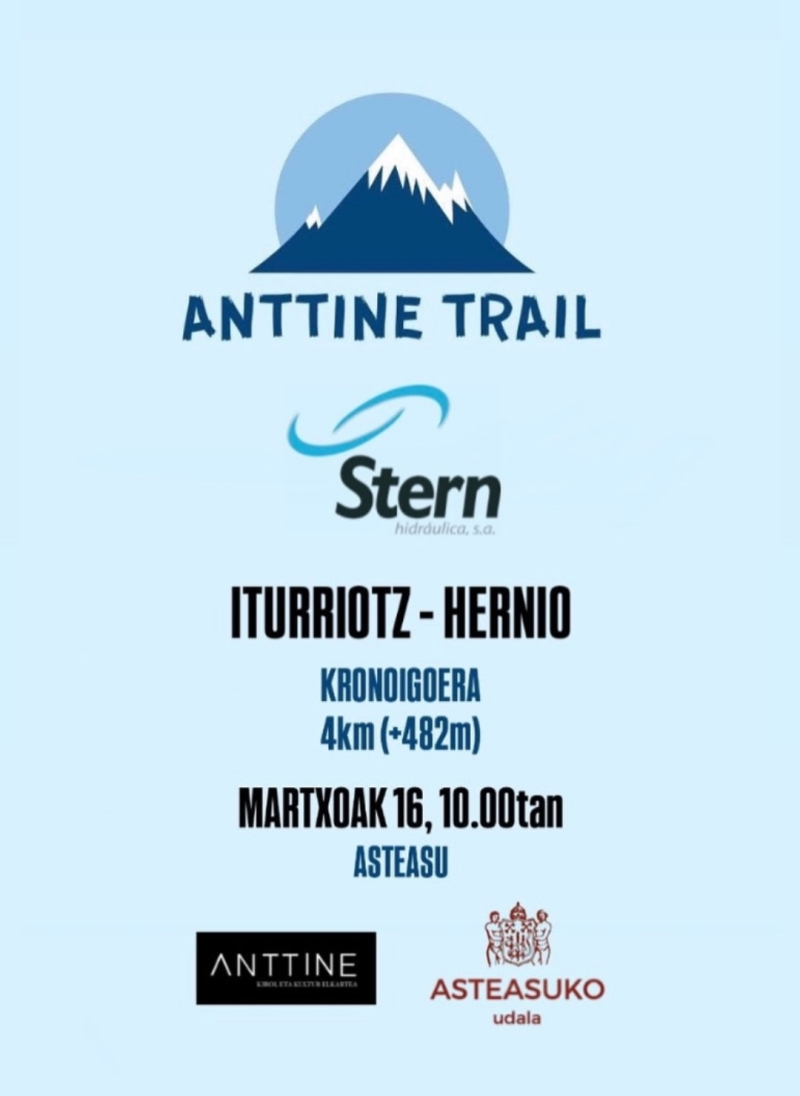 III. ANTTINE TRAIL - Inscríbete III. ANTTINE TRAIL - Inscríbete
