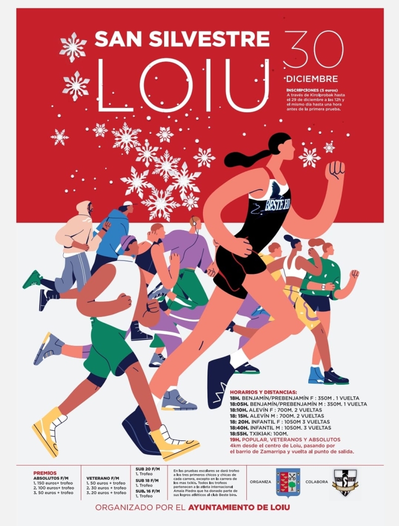 I. SAN SILVESTRE NOCTURNA LOIU - Register I. SAN SILVESTRE NOCTURNA LOIU - Register