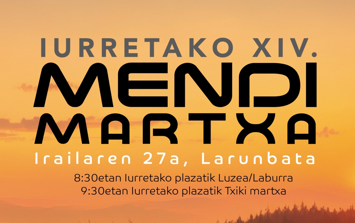 IURRETAKO XIV. MENDI MARTXA
