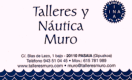 talleres y naútica muro